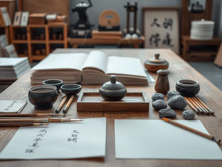茶艺与书法活动样品展示