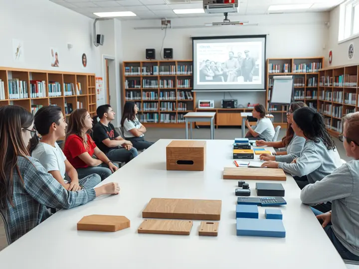 学校讲座活动现场